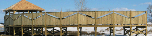 Viewing platform in Saint-Barthélémy