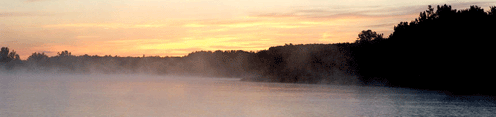 Lever du soleil sur l’archipel du lac Saint-Pierre